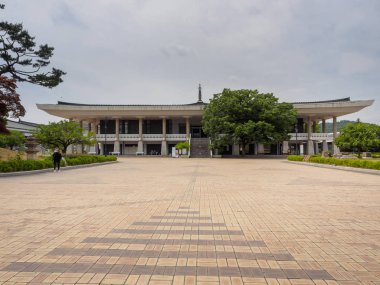 Gyeongju Ulusal Müzesi: Gyeongsangbuk-do toplayan Gyeongju, Güney Kore - 23 Haziran 2017: