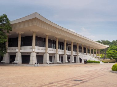 Gyeongju Ulusal Müzesi: Gyeongsangbuk-do toplayan Gyeongju, Güney Kore - 23 Haziran 2017: