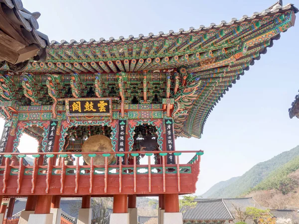 Gurye Corea Del Sur Marzo 2018 Paisaje Del Templo Hwaeomsa —  Fotos de Stock