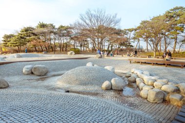 Görünüm Seonyudo Park Seoul, Güney Kore