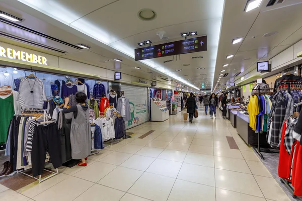 Incheon Coréia Sul Abril 2018 Cenário Shopping Modoo Bupyeong Shopping — Fotografia de Stock