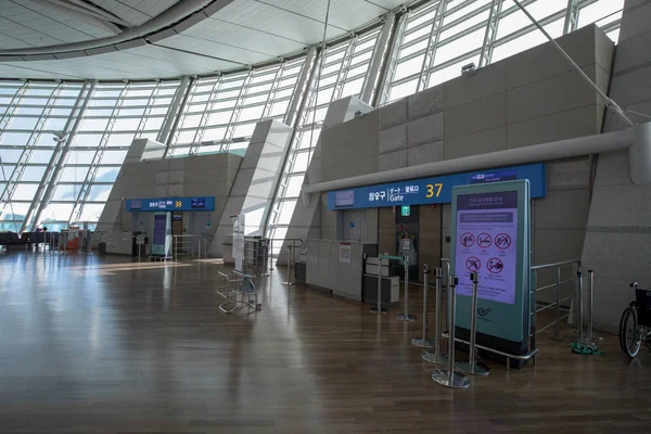 Incheon Güney Kore Nisan 2018 Boarding Gate Adlı Incheon Havalimanı — Stok fotoğraf