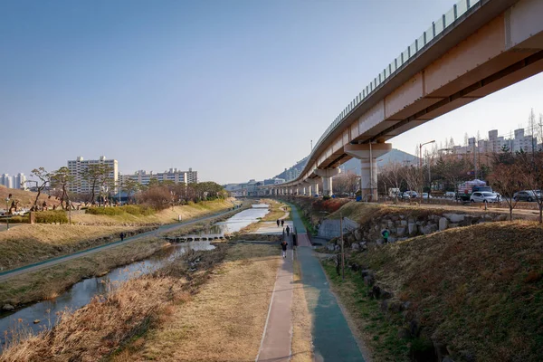 Paysage Parc Fluvial Gimhae Gimhae Corée Sud — Photo