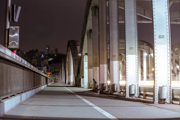 Seoul Zuid Korea Maart 2018 Dongjak Bridge Han Rivier — Stockfoto