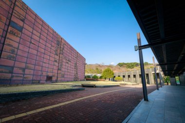 Gimhae, Güney Kore - 10 Mart 2018: bina Gimhae Ulusal Müzesi