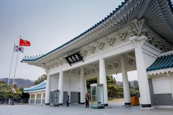 Soul Jižní Korea Března 2018 Památník Brána Seoul National Cemetery — Stock fotografie