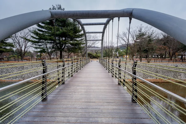 Seoul Südkorea März 2018 Parkbrücke Nationalfriedhof Seoul — Stockfoto