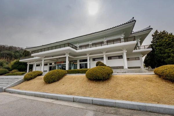 Soul Jižní Korea Března 2018 Výstavní Sál Seoul National Cemetery — Stock fotografie