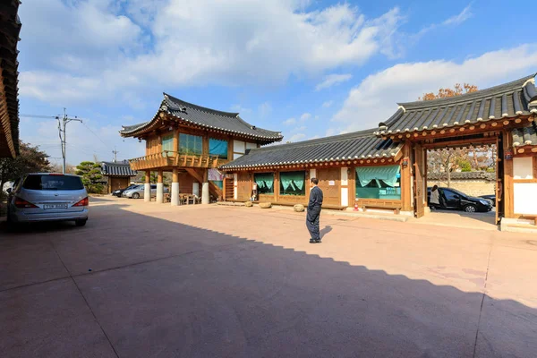 Gimhae Corée Sud Mars 2018 Gimhae Hanok Experience Hall — Photo