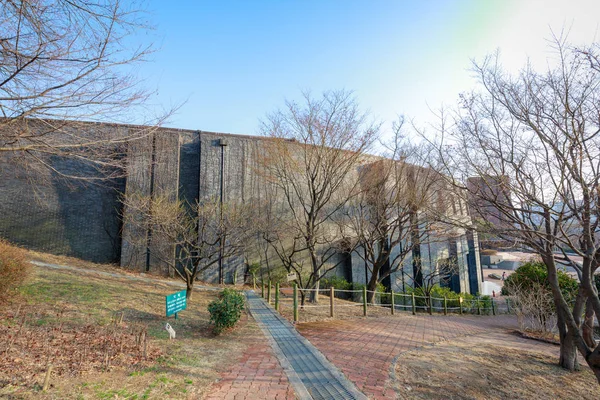 Gimhae, Güney Kore - 10 Mart 2018: bina Gimhae Ulusal Müzesi