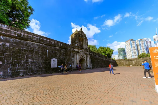 Manille Philippines Février 2018 Fort Santiago District Intramuros Manille Philippines — Photo