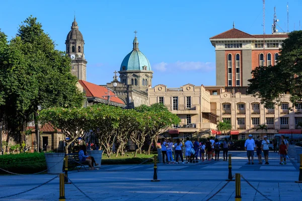 Manila Philippines Feb 2018 Intramuros District Building View Spanish Colonial — Stock Photo, Image