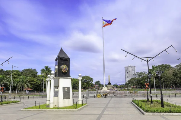 Manila Filipiny Lutego 2018 Pomnik Pamięci Jose Rizal National Hero — Zdjęcie stockowe
