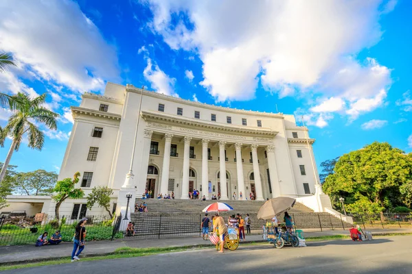 Manila Filipiny Lutego 2018 Narodowego Muzeum Sztuk Pięknych Elewacji Filipiny — Zdjęcie stockowe