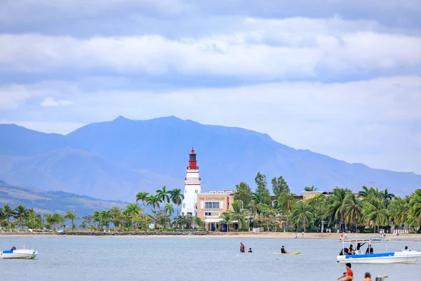 Subic Bay Filippijnen Jan 2018 Subic Bay Kust Met Vuurtoren — Stockfoto