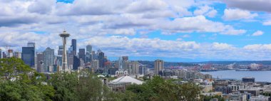 Seattle manzarası Panorama Kerry Parkı