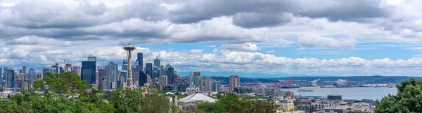 Seattle Skyline Panorama Vom Kerry Park — Stockfoto