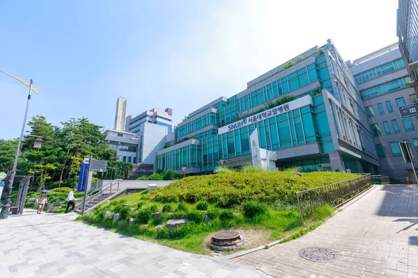 Seoul Korea Południowa Lipca 2018 Seoul National University Hospital Jongno — Zdjęcie stockowe