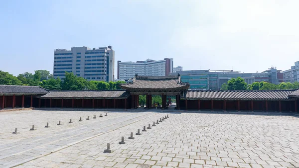 Seoul Zuid Korea Juli 2018 Changgyeonggung Paleis Scène Stad Seoul — Stockfoto