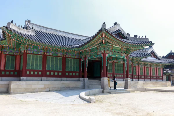 Seoul Korea Południowa Lipca 2018 Changdeokgung Sceny Mieście Seul Korea — Zdjęcie stockowe