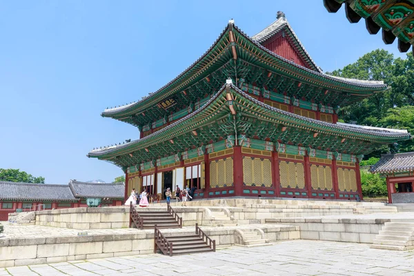 2018年7月21日 昌德宫场景在首尔 — 图库照片