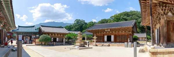 Yangsan Corea Del Sur Agosto 2018 Templo Tongdosa Ciudad Yangsan —  Fotos de Stock