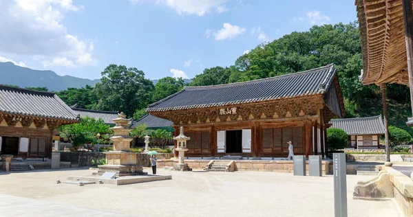 Yangsan Corea Del Sur Agosto 2018 Templo Tongdosa Ciudad Yangsan —  Fotos de Stock
