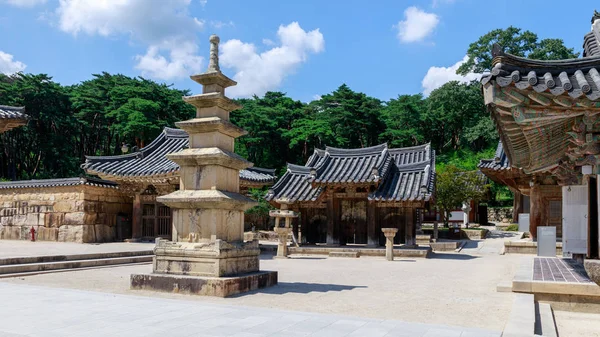 Yangsan Південна Корея Серпня 2018 Tongdosa Храму Місті Yangsan — стокове фото