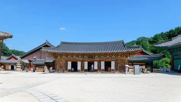 Yangsan Coreia Sul Agosto 2018 Templo Tongdosa Cidade Yangsan — Fotografia de Stock
