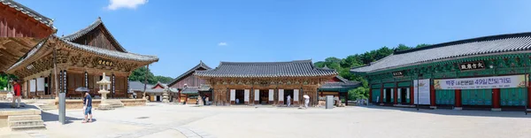 Yangsan Coreia Sul Agosto 2018 Templo Tongdosa Cidade Yangsan — Fotografia de Stock