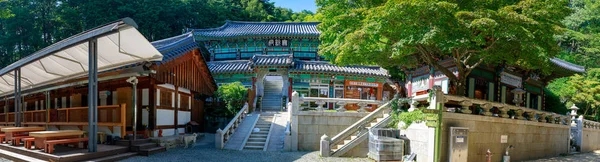 Yangsan Coreia Sul Agosto 2018 Cena Templo Honglyongsa Cidade Yangsan — Fotografia de Stock