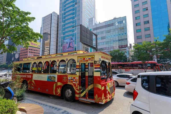 Séoul Corée Sud Juil 2018 Autour Gangnam City Tour Course — Photo