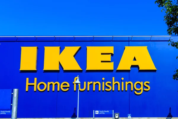 Portland Oregon Agustus 2018 Ikea Home Furnishings Store Terletak Cascades — Stok Foto