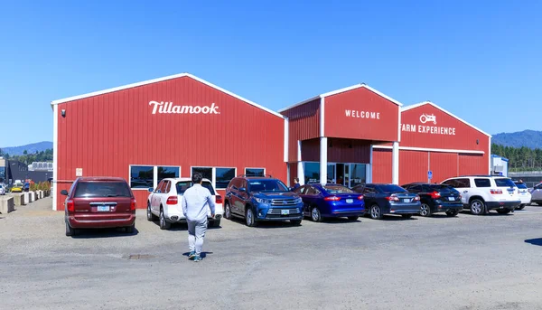 Tillamook Oregon Septiembre 2018 Edificio Tillamook Cheese Factory Costa Central — Foto de Stock