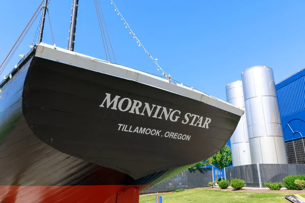 蒂拉穆克 俄勒冈 2018年9月3日 早晨状态船在蒂拉穆克乳酪工厂 — 图库照片