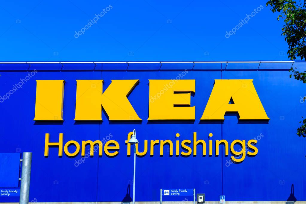 Portland, Oregon - Aug 29, 2018 : IKEA Home Furnishings Store. Located in Cascades Pkwy.