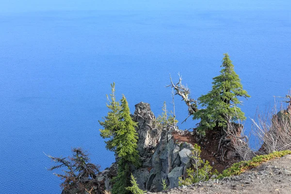 Vista Panorámica Del Parque Nacional Del Lago Del Cráter Oregon —  Fotos de Stock