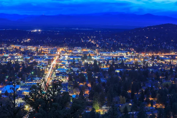 Panorama Come Visto Bend Pilot Butte Neighborhood Park Oregon Stati — Foto Stock