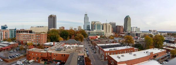 Raleigh North Carolina Kasım 2018 Panorama Görünümünü Şehir Raleigh Manzarası — Stok fotoğraf