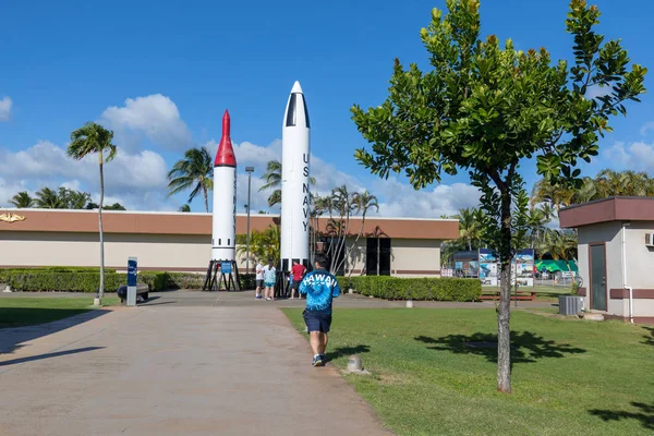 Oahu Hawaii Diciembre 2018 Vista Los Sitios Históricos Pearl Harbor — Foto de Stock