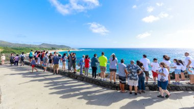 Honolulu, Hawaii - 24 Aralık 2018: Halona 