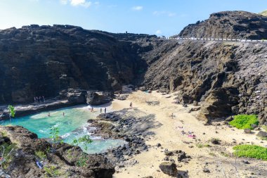 Honolulu, Hawaii - 24 Aralık 2018: Halona 