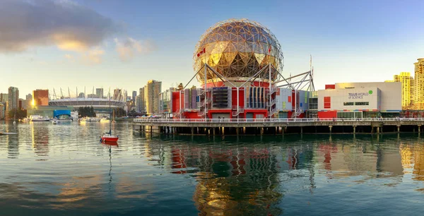 Vancouver Kanada December 2018 View False Creek Vancouver Skyline Beleértve — Stock Fotó