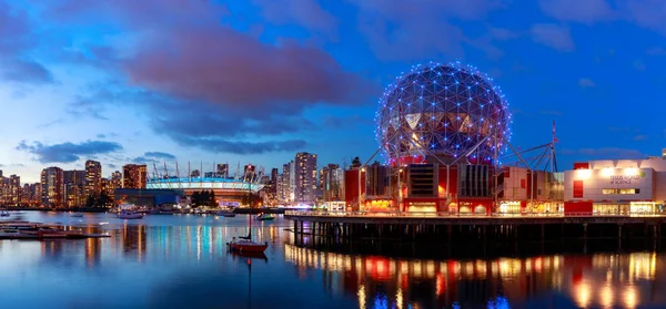 Vancouver Kanada Dezember 2018 Blick Auf Den Falschen Bach Und — Stockfoto