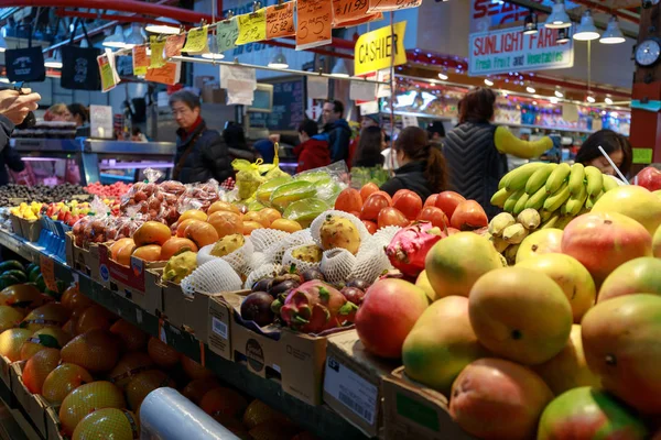 Vancouver Canada Feb 2019 Granville Eiland Openbare Markt Vancouver Het — Stockfoto