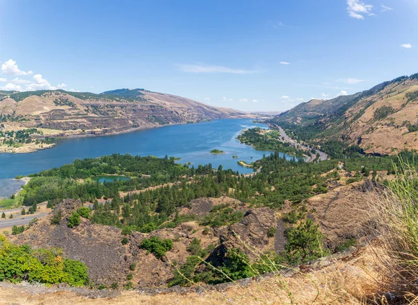 Vista dal punto di vista Rowena Crest in Oregon — Foto Stock