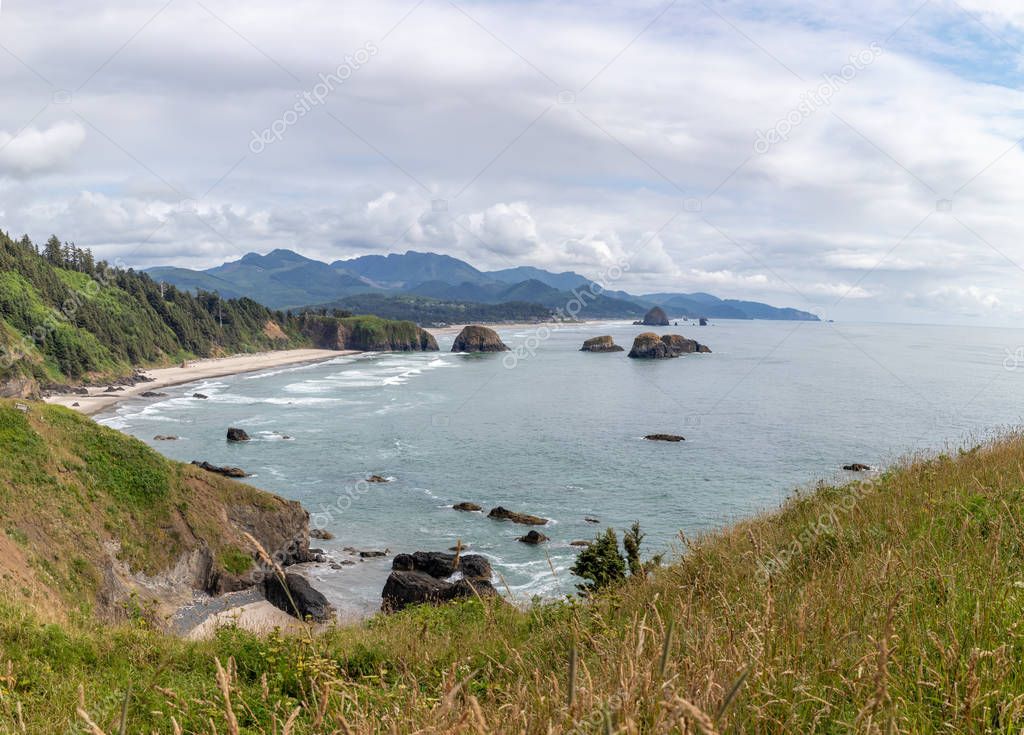 Chapman point at Ecola State Park, Cannon Beach, Oregon