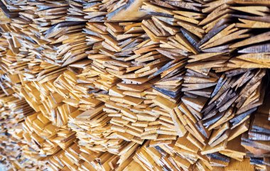 Ahşap kütük inşaat paketlerine Evleri inşaatı için.