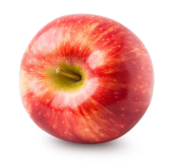 Apel merah diisolasi pada putih — Stok Foto