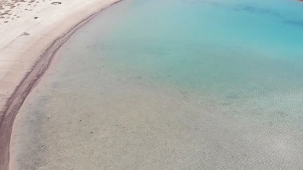 Filmato Aereo Fuerteventura Una Delle Isole Canarie Nell Oceano Atlantico — Video Stock